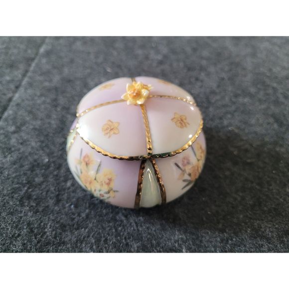 Ardleigh Elliott "Daffodils" N°A1084 Lena Liu's Music/trinket Box - Picture 4 of 6